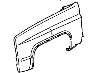 GMC 15614467 Fender