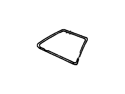 1990 Cadillac DeVille Door Moldings - 20737125