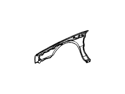 GM 20687934 Fender, Front Passenger Side