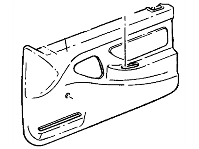 Chevy 22596198 Door Panel