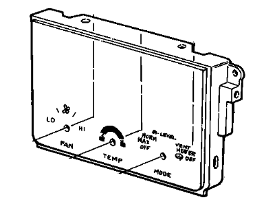 Chevy 16089198 Trim Plate