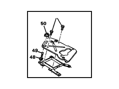 GM 16517222 Housing Assembly Bracket Assembly, Passenger Side