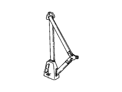 Chevy 15619580 Belt & Retractor