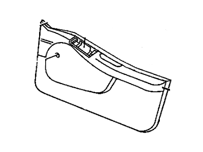 Oldsmobile 10217183 Door Trim