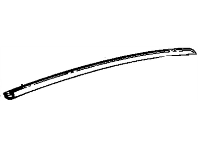 GM 20325570 Drip Molding, Passenger Side 20325570 GM Drip Molding, Passenger Side Illustration 1 of 1