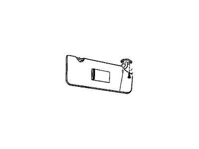 Chevy 10406760 Sunvisor