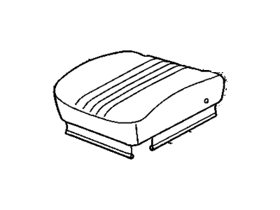GMC 12380817 COVER,DRIVER SEAT CUSHION(NEUTRAL)