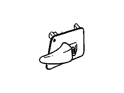 Cadillac Catera Door Handle - 24427636