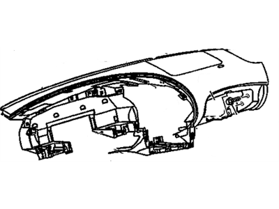 GM 16758299 Instrument Panel