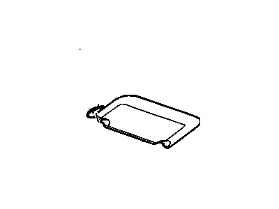 Cadillac 25843581 SUNSHADE,(CASHMERE)