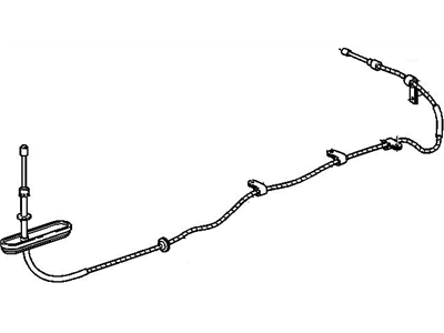 Pontiac Aztek Parking Brake Cable - 10304450