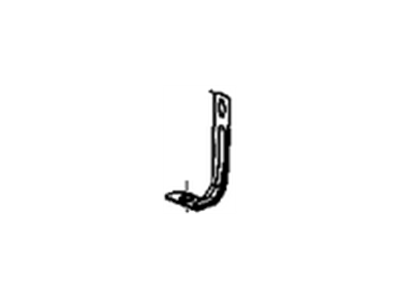 Cadillac 23126514 BRACKET,FRONT BUMPER FASCIA OUTER SUPPORT(INCLUDES 13)