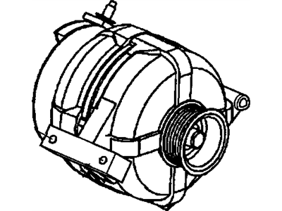 Chevy 15306071 CONNECTOR,GENERATOR(NATURAL)(1-WAY FEMALE)(W/LEADS)