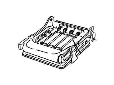 Cadillac 16749313 Cushion Frame