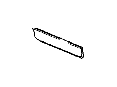 Pontiac 88892600 Lower Molding