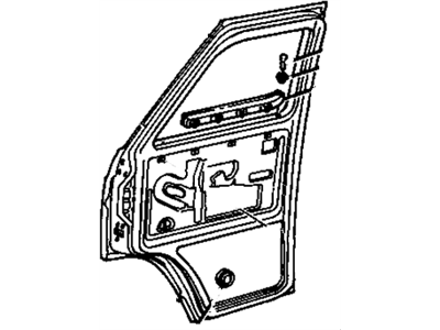 Chevy 15724983 Door Shell