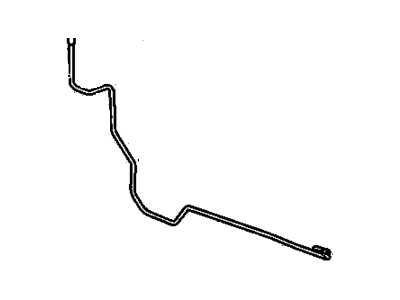 Saturn 10384940 PIPE,EVAP EMISSION CANISTER PURGE FRONT