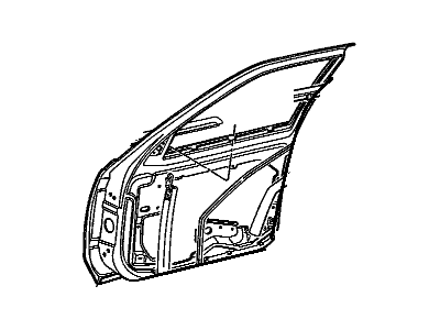 Cadillac 12538475 Door Shell