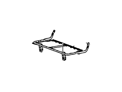 GM 19259304 Frame, Seat Cushion, Driver Side 19259304 GM Frame, Seat Cushion, Driver Side Illustration 1 of 1