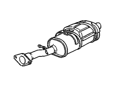 GM 15009716 Muffler, Exhaust