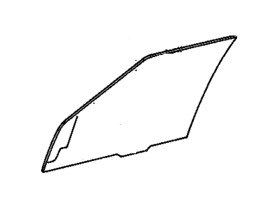 Chevy 22549255 Door Glass