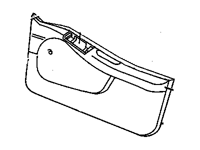 Oldsmobile Silhouette Door Armrest - 16657891