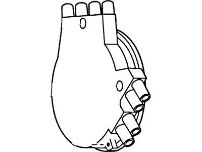 Pontiac Distributor Cap - 10457735