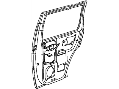Chevy 12381946 Door Shell