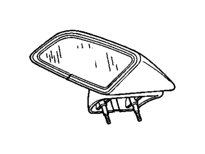 Chevy 20364947 Mirror Outside