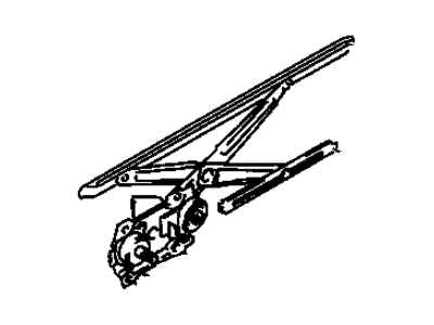 2001 Chevy Metro Window Regulator - 30013892