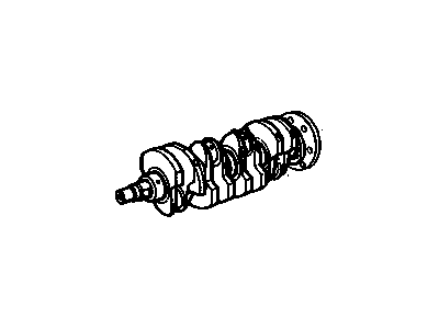 Pontiac Crankshaft - 96143618
