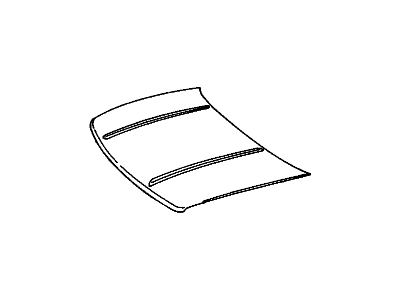 Oldsmobile 12529788 Hood