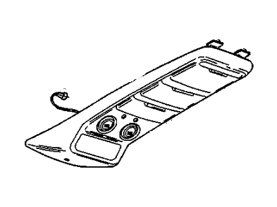 Chevy 15737211 Roof Console