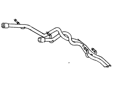 Chevy 15662797 PIPE,EXHAUST TAIL