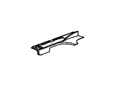 Oldsmobile 25625642 Sill Plate