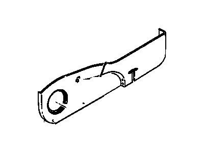 Buick 16657404 Lower Door Trim
