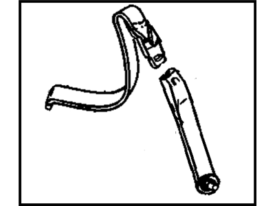 Chevy Corvette Seat Belt - 12516944
