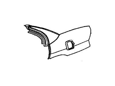 Chevy 10281318 Quarter Panel