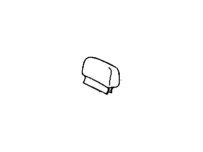 Cadillac 16800744 Headrest Pad Cover
