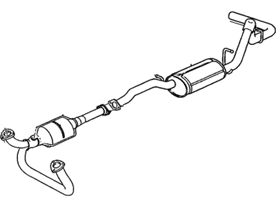 GMC Yukon Catalytic Converter - 25146769
