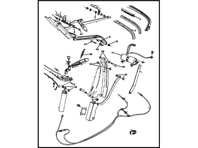 Chevy 20503294 Frame Assembly