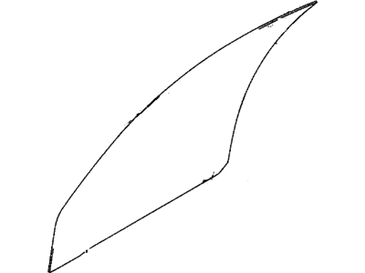 Chevy 30013983 Door Glass
