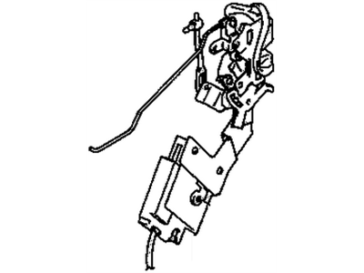 Chevy Metro Door Lock - 30020405