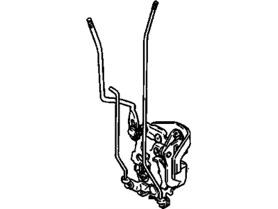 Chevy Tracker Door Latch Assembly - 30008358