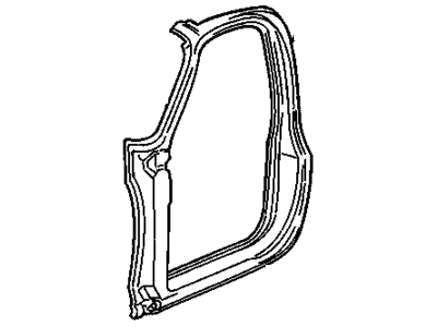 GM 347115 Center Pillar, Driver Side 347115 GM Center Pillar, Driver Side Illustration 1 of 1