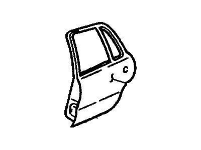 Oldsmobile 25652562 Door Shell