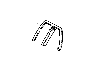 1991 Buick LeSabre Door Moldings - 25551360