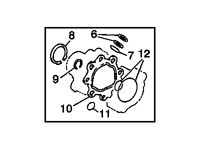 Chevy 94858658 Seal Kit