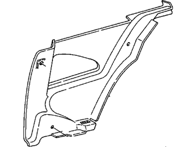 Chevy 12511755 Trim Panel