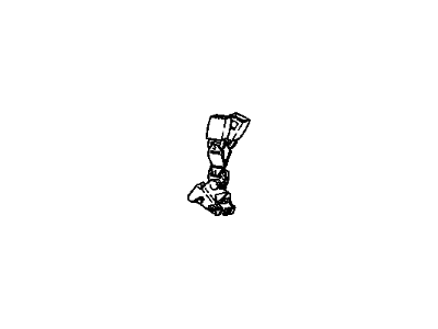 Chevy 12384043 Seat Belt Assembly